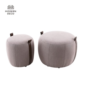 Taburete de terciopelo para pies, taburete moderno personalizado, venta al por mayor - Product Image 5