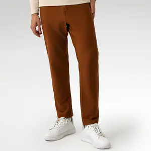 अनुकूलन लुलु एबीसी पुरुषों की कैजुअल ब्लेज़र पैंट बिजनेस कम्यूट दो पहनने वाली पैंट फिटनेस सांस लेने योग्य जल्दी सूखने वाली पैंट