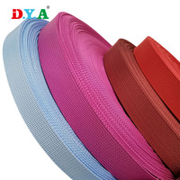 Prix de gros 2/2.5/3.2/3.8/5cm de couleur en nylon polyester polypropylène sangle ceinture robuste sac sangle sangle pour sac à dos