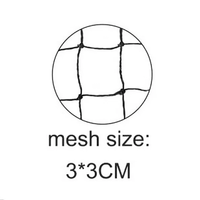 Filet de sécurité pour chat en nylon transparent pour balcon Produits pour animaux de compagnie pour la sécurité des chats
