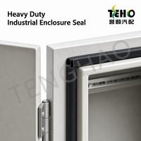 Joint d'étanchéité latéral automobile de haute qualité en caoutchouc EPDM profil U, bande de protection contre les intempéries, remplacement pour camions, fourgonnettes et machines TENGHAO