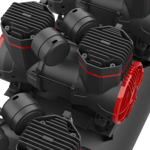 Compresseur d'air sans huile de haute qualité Shengtian 1600W * 3-120L 380V - Product Image 3