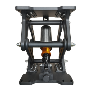 مقعد مركب بحري حقيقي من الألومنيوم ، مقعد ممتص للصدمات ، قاعدة للقوارب الضلعية - Product Image 3