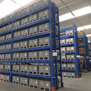 Lager Wide Span Duty Racking industrielles Stahl lager regal Beschichtetes Lager Metall regale - Product Image 6