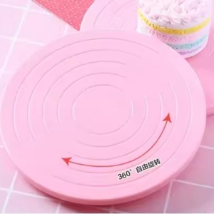 5.5inch Cookie Decorating Turn <b>Table</b> - <b>Mini</b> Spinning Cake Decorating Stand 360 Degree Revolving Suger Cookie Swivel Stand - Product Image 3