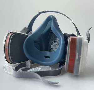 <span class=keywords><strong>Respirator</strong></span> masker pelindung keamanan uap organik Vapor Organik Set <span class=keywords><strong>Respirator</strong></span> ganda setengah masker - Product Image 6