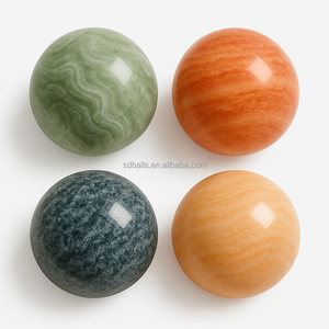 SDBALLS Natural <span class=keywords><strong>Jade</strong></span> Stone <span class=keywords><strong>Massage</strong></span> Balls Hand übungs handball zur Entspannung und Therapie - Product Image 1