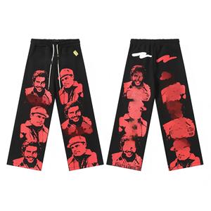 <span class=keywords><strong>Felpa</strong></span> <span class=keywords><strong>con</strong></span> <span class=keywords><strong>Cappuccio</strong></span> <span class=keywords><strong>Oversize</strong></span> di Alta Qualità 100% Cotone Stampata per Uomo, <span class=keywords><strong>Nera</strong></span>, Design Autunnale <span class=keywords><strong>con</strong></span> Tasche - Product Image 6