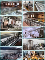 Équipement de cuisine commercial moderne pour restaurants, liste complète de matériel pour événements alimentaires, services de traiteur de mariage, buffet complet en Chine