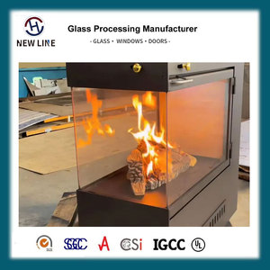 <span class=keywords><strong>Verre</strong></span> microcristallin <span class=keywords><strong>transparent</strong></span> de haute qualité résistant à la chaleur, <span class=keywords><strong>verre</strong></span> ignifuge pour cheminées, épaisseur 3-5 mm - Product Image 2