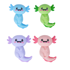 Vente en gros d'usine OEM, jouets en peluche mignons en forme de <span class=keywords><strong>salamandre</strong></span>, jouets anti-stress en pâte PVA colorée pour enfants - Product Image 2