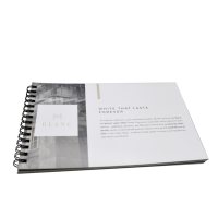 Impresión de Libros con Encuadernación de Alambre Personalizada Premium con Papel Couché para Manuales Empresariales, Catálogos y Presentaciones