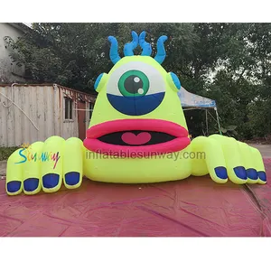 custom made 3D halloween man inflatable doll, inflatable halloween clown monster