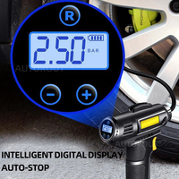 2024 populaire compresseur d'air Portable gonfleur de pneu de voiture rechargeable sans fil intelligent pour voiture avec lumière LED