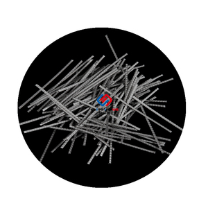 콘크리트 보강용 웨이브 양각 합성 매크로 섬유 폴리머 섬유 - Product Image 5