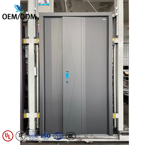 Puerta de Seguridad de Acero con Clasificación de Resistencia al Fuego, Personalizada, Blindada, Antirrobo, Moderna, OEM/ODM, para Chalets y Almacenes - Product Image 3