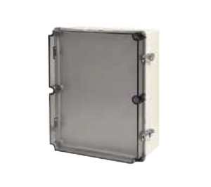 Boîtier de commande en plastique XK-15 IP65 500x400x180mm avec couvercle transparent à rabat et plaque de montage interne, sans trou de câblage pré-ouvert - Product Image 6
