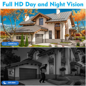 KERUI 5MP, домашняя наружная система видеонаблюдения AHD, комплект видеорегистратора, 8-канальная домашняя система видеонаблюдения, система видеонаблюдения, 500 г, кабель HDD 15 м - Product Image 3