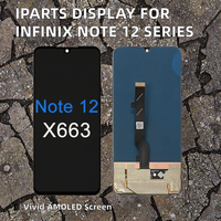 Écran tactile AMOLED de remplacement neuf IPARTS 6,5 pouces pour Infinix Note 12 2023 12 Pro 4G X676C 5G X676B, assemblage OEM