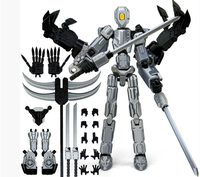 Figuras de Acción Coleccionables de Plástico T13 Boss, Juguetes al por Mayor, Figuras de Acción de Robot de Plástico Impresas en 3D de Primera Calidad, Juguetes para Niños