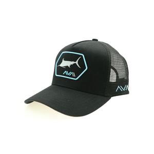 Gorras de Béisbol Unisex al por Mayor, Personalizadas con Parche de Goma con Impresión 3D, Logotipo Bordado, Gorras Trucker de Malla Negra - Product Image 2