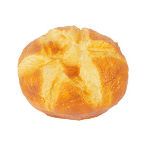 Jouet en PU souple à rebond lent, jouet alimentaire simulé, grand pain en forme de pain ananas à presser pour soulager le stress, modèle PU-DMB-1687 - Product Image 5