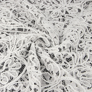 Nuovi Stili di Tessuto in Pizzo <span class=keywords><strong>Guipure</strong></span> con Ricamo a Cordoncino Bianco per Abbigliamento Uomo Donna e Vestiti - Product Image 2