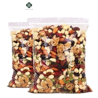 500G Groothandel 8 Soorten Gemengde Pompoenpitten Dadels Plakjes Amandelen Walnoten Snack Rozijnen Cranberry Fruit Gemengde Noten