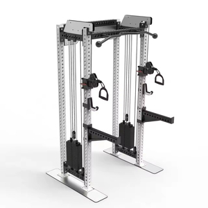 Oem Dinuo Power Cage Todo en Uno, Sistema de <span class=keywords><strong>Poleas</strong></span> para Gimnasio en Casa de Acero de 3mm de Grosor con Múltiples Accesorios y Opciones de Pesas - Product Image 2