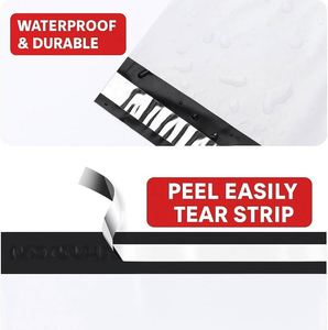 <b>Waterproof</b> Leakproof Biodegradable Compostable Mailer Bags for Shoes <b>Socks</b> Custom Logo 70Micron Thickness Wholesale Factory - Product Image 3
