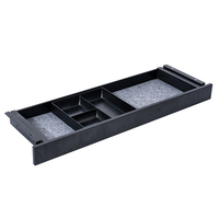 Tiroir de rangement dissimulé sous table en alliage d'aluminium, avec boîte de séparation optionnelle – Meilleures ventes