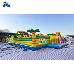 สวนสนุกไดโนเสาร์ บ้านลมเป่าลม สนามเด็กเล่น บ้านเด้งดึ๋งขนาดยักษ์ คอมโบเมืองสนุก บ้านลมกระโดดขนาด<span class=keywords><strong>ใหญ่</strong></span>กลางแจ้ง - Product Image 5