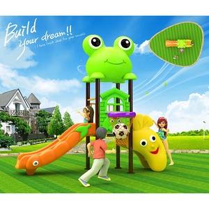 Ensemble <span class=keywords><strong>de</strong></span> <span class=keywords><strong>jeux</strong></span> d'extérieur en plastique LLDPE <span class=keywords><strong>de</strong></span> haute qualité pour jardin et école - Product Image 1