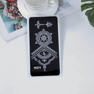 Modèle d'autocollant de <span class=keywords><strong>tatouage</strong></span> imperméable dessiné à la main, motifs géométriques ajourés, unisexe, impression par transfert d'eau, petite taille - Product Image 4