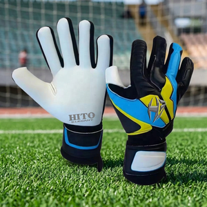 Gants de gardien de but en caoutchouc haute densité de qualité supérieure, nouvelle arrivée, meilleur choix pour les joueurs de football, vêtements de football en silicone de haute qualité - Product Image 2