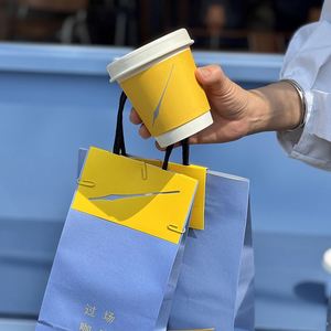 Bolsas de Papel Kraft Personalizadas para Café y Bebidas para Llevar, Bolsas de Café con Logotipos para Promoción - Product Image 6