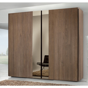 Armario de Tela Personalizado y Económico con Espejo y Puerta Corredera - Product Image 5