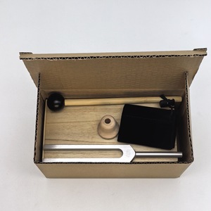 Fournisseur direct en gros transfrontalier : Diapasons en alliage d'aluminium 440HZ, 432HZ, 528HZ et caissons de résonance en bois pour haut-parleurs - Product Image 2