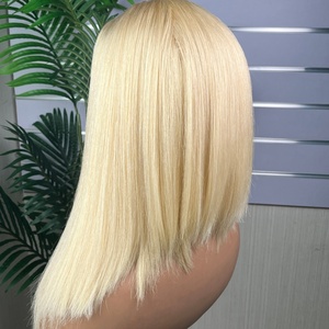 วิกผมแบบคาดศีรษะสีบลอนด์ 613 ผมแท้ 100% - Product Image 4