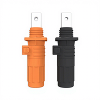 Borne de connexion étanche en cuivre pour stockage d'énergie 400A/450A, à courant élevé, pour batterie au lithium, avec trou fileté, prise 5-10