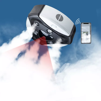 Dispositivo de Seguridad con Sensor de Movimiento PIR Remoto, Generador de 12V, Sistema de Nebulización Compatible con Cámara de Alarma, Aplicación Tuya, Uso Residencial