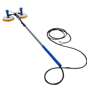 Máquina de <span class=keywords><strong>Limpieza</strong></span> de Paneles <span class=keywords><strong>Solares</strong></span> de Doble Cabezal de 7.5M, <span class=keywords><strong>Robot</strong></span> de <span class=keywords><strong>Limpieza</strong></span> de <span class=keywords><strong>Placas</strong></span> <span class=keywords><strong>Solares</strong></span> Fotovoltaicas Rotatorio Impulsado por Agua - Product Image 1