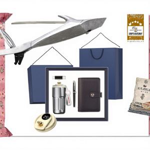 4-in-1 Leather Office Corporate <b>Gift</b> <b>Set</b> with USB Flash Drive Mug Pen & Ticket Folder-Fashion Design on Sale - Product Image 3