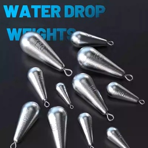 Plombs de pêche Cheburashka en fer tungstène de 1g à 300g avec hameçon Drop Shot et émerillon pour la pêche au bar en eau douce et en eau salée - Product Image 4