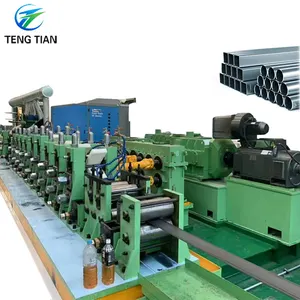 Cost Saving MS/GI Mild Steel High Frequency Welding Tube Mill For Construction Usage