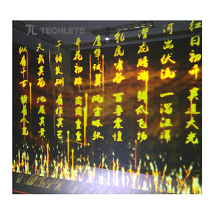 Film de projection holographique H1 pour écran d'affichage 3D transparent flottant à 360 degrés, idéal pour les spectacles virtuels - Product Image 2