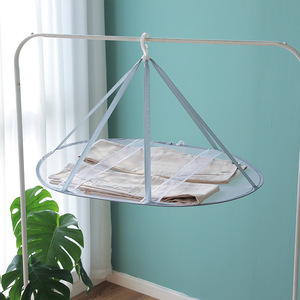 Cesta de Secado para Ropa, Redonda, Plegable, Tipo Vertical, Gran Capacidad, Uso Doméstico - Product Image 3