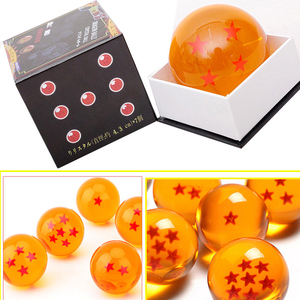 4.3cm Dragoned Balls Z Sphères Résine Boule De Cristal 7 pcs/set PVC Modèle Jouet avec Bonne Qualité pour la Décoration de La Maison - Product Image 6