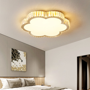 <b>LED</b> <b>Ceiling</b> <b>Light</b> <b>Square</b> Crystal Modern Minimalist Style For Living Room Bedroom 10-15 Eye Friendly Super Bright - Product Image 2