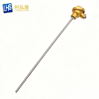 Termopar Industrial Tipo K de 1000°C, Termistor de Resistencia Térmica, Sensor de Temperatura con Sonda de Acero Inoxidable